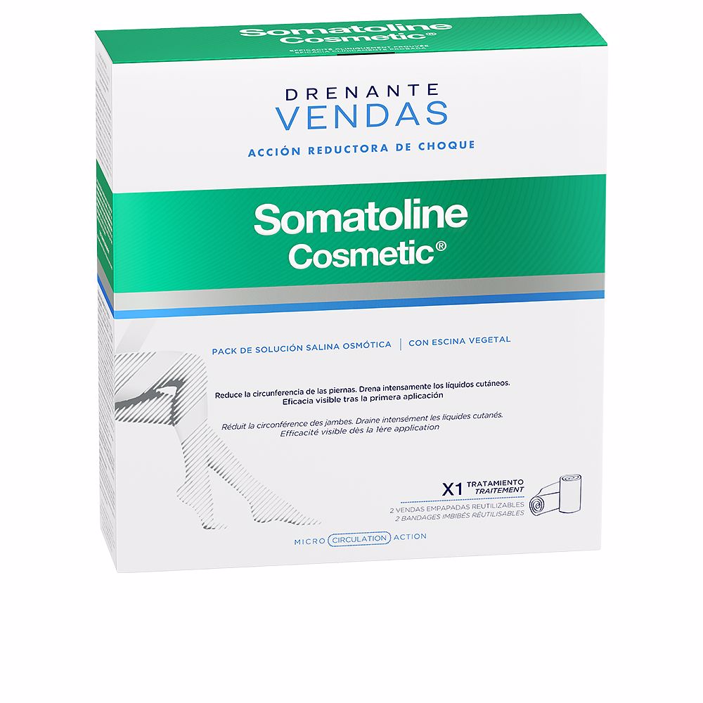 BANDAGENS DRENANTES KIT COMPLETO ação redutora de choque 1u