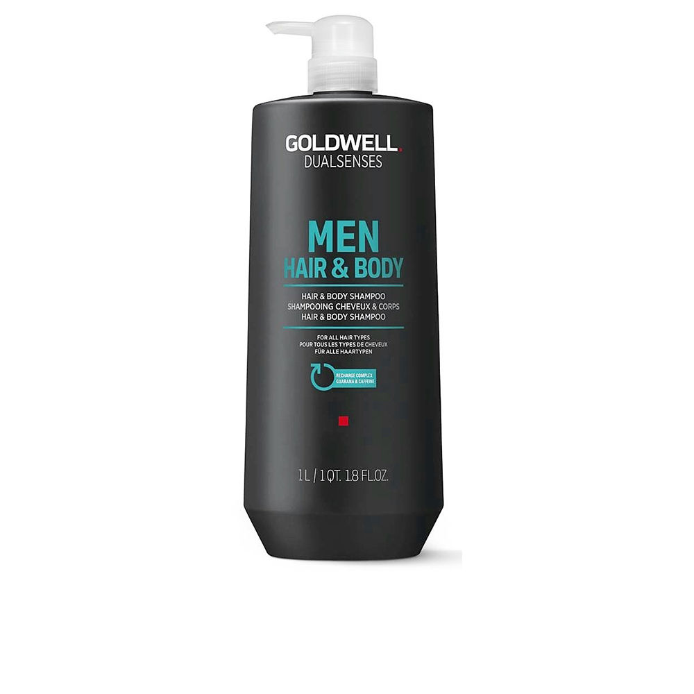DUALSENSES MEN shampoo cabelo e corpo 1000 ml