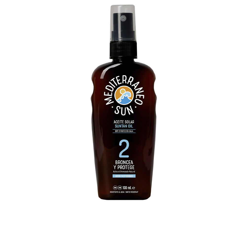 Óleo solar bronzeador e protetor FPS2 100 ml