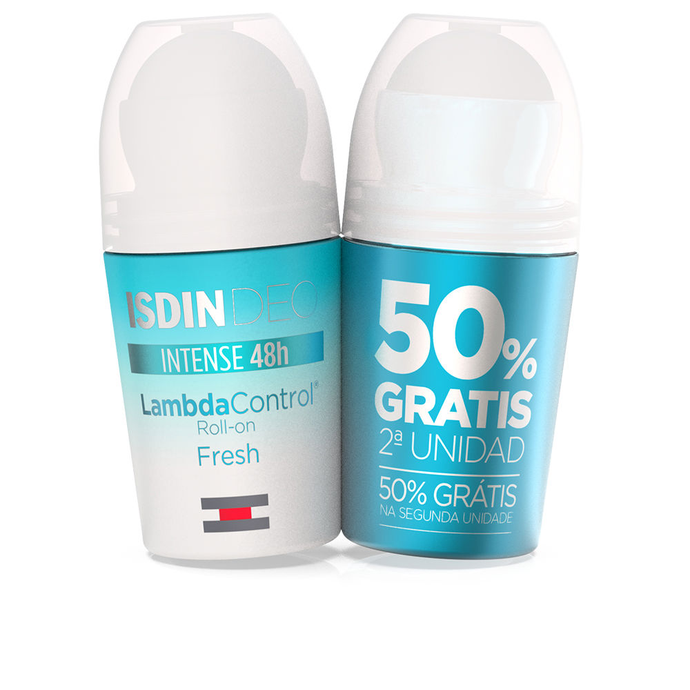 LAMBDA CONTROL desodorante roll-on intenso 48h duo fresco 2 x 50 ml