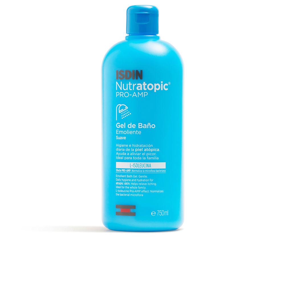 NUTRATOPIC PRO-AMP gel de banho emoliente para pele atópica 750 ml