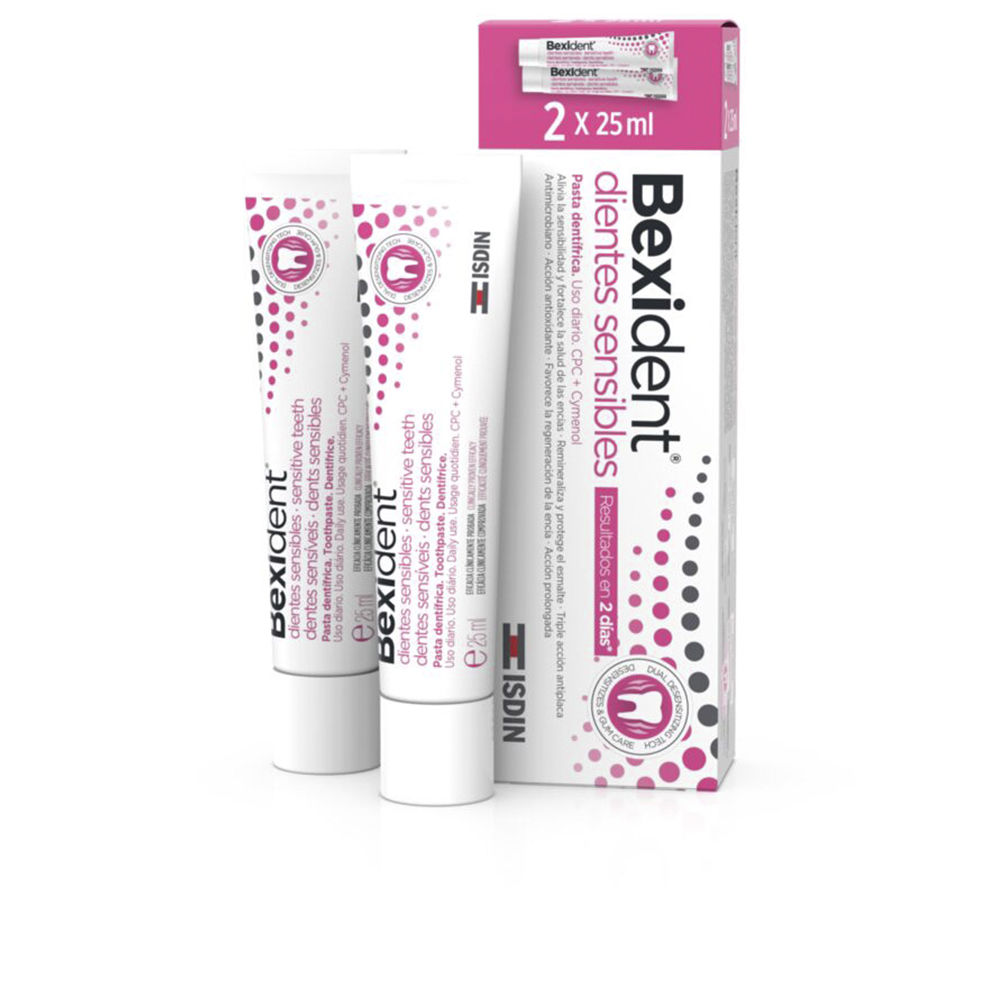 BEXIDENT DENTES SENSÍVEIS creme dental 2 x 25 ml