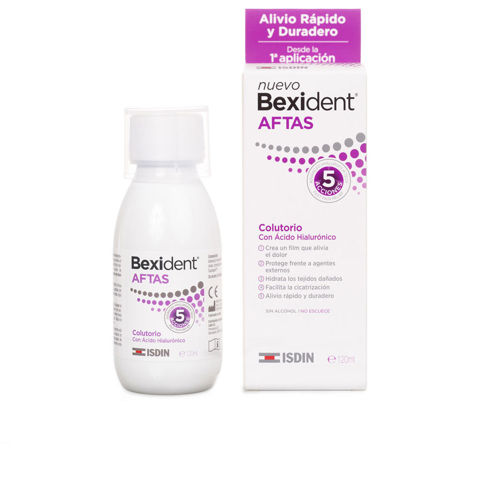 Enxaguante bucal BEXIDENT para candidíase 120 ml