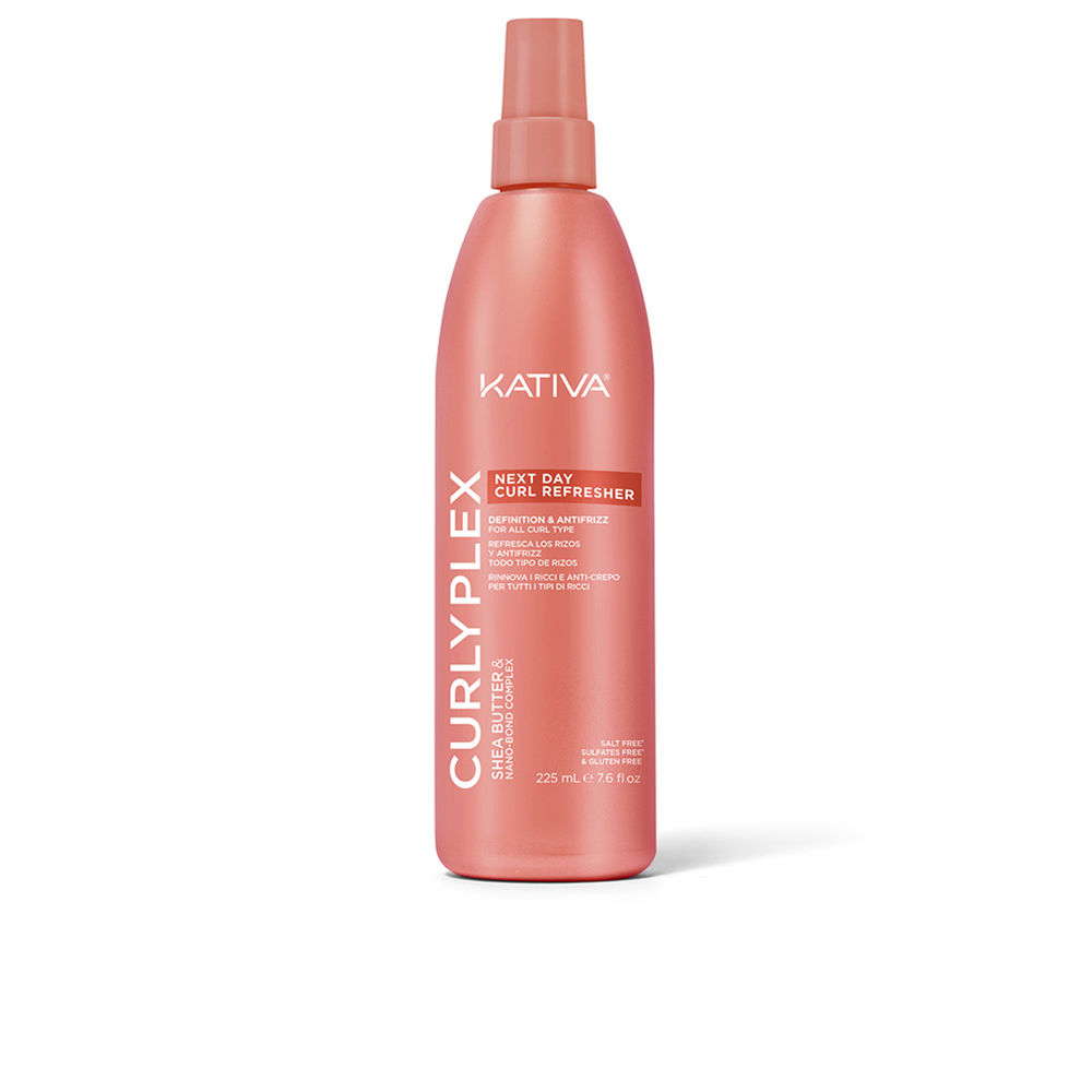 KATIVA CURLY PLEX Spray Refrescante e Redefinidor de Cachos 225 ml