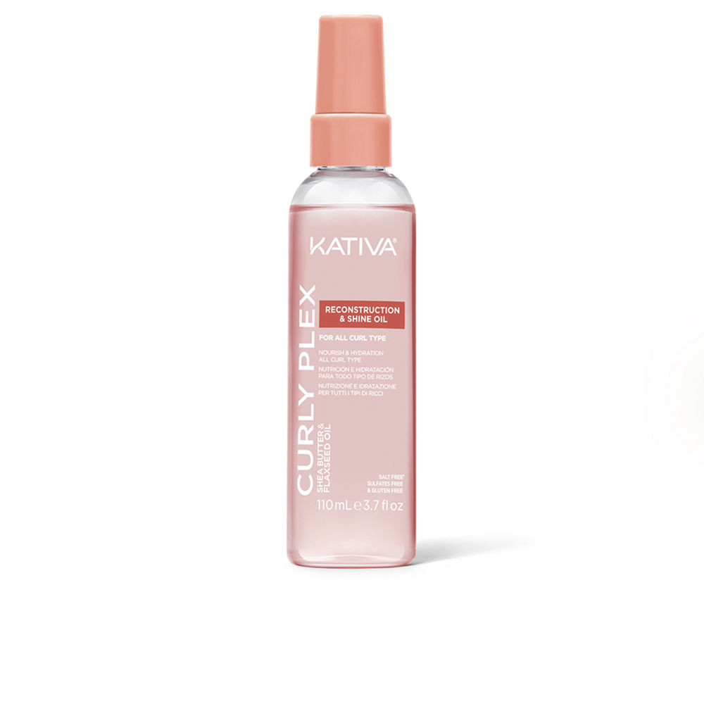KATIVA CURLY PLEX Óleo Regenerador e Iluminador para Cachos 110 ml