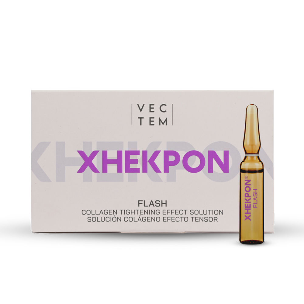 Ampolas XHEKPON FLASH com efeito firmador, 5 unidades