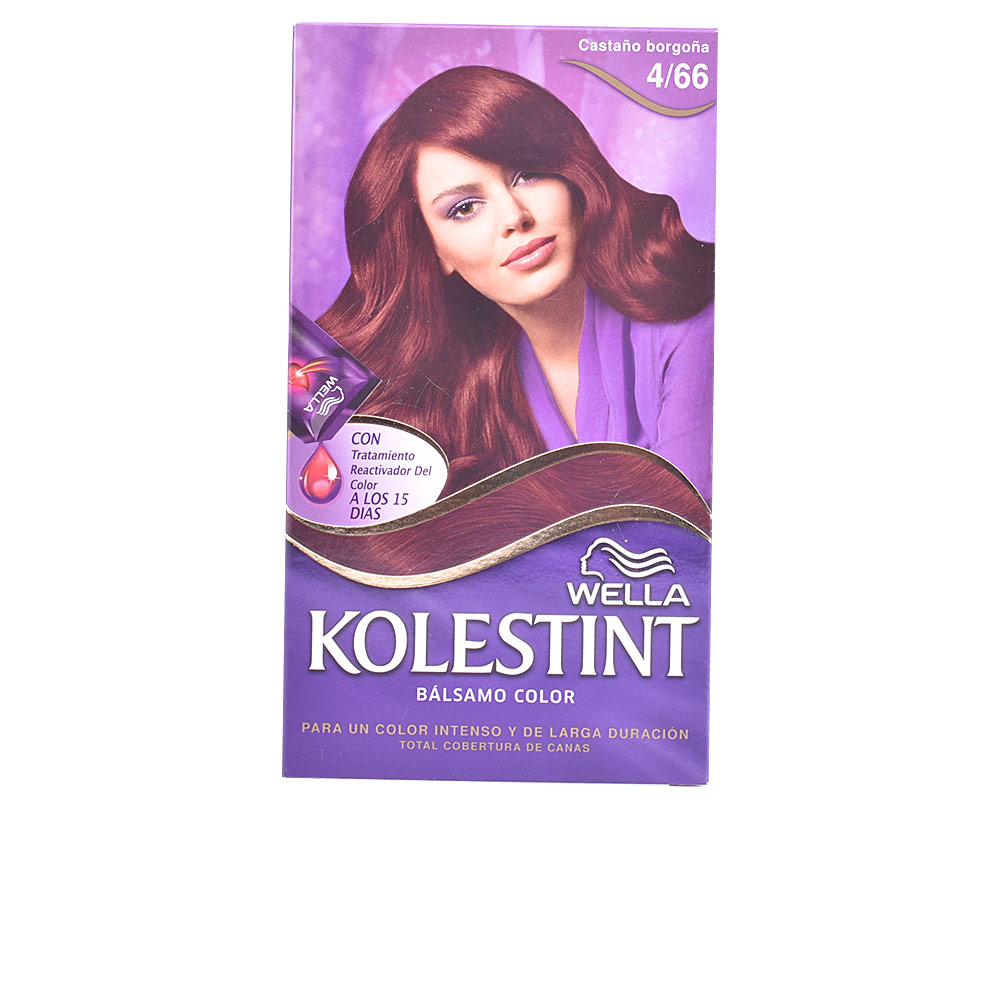 Corante balm KOLESTINT cor #4.66 marrom bordô 1 unidade