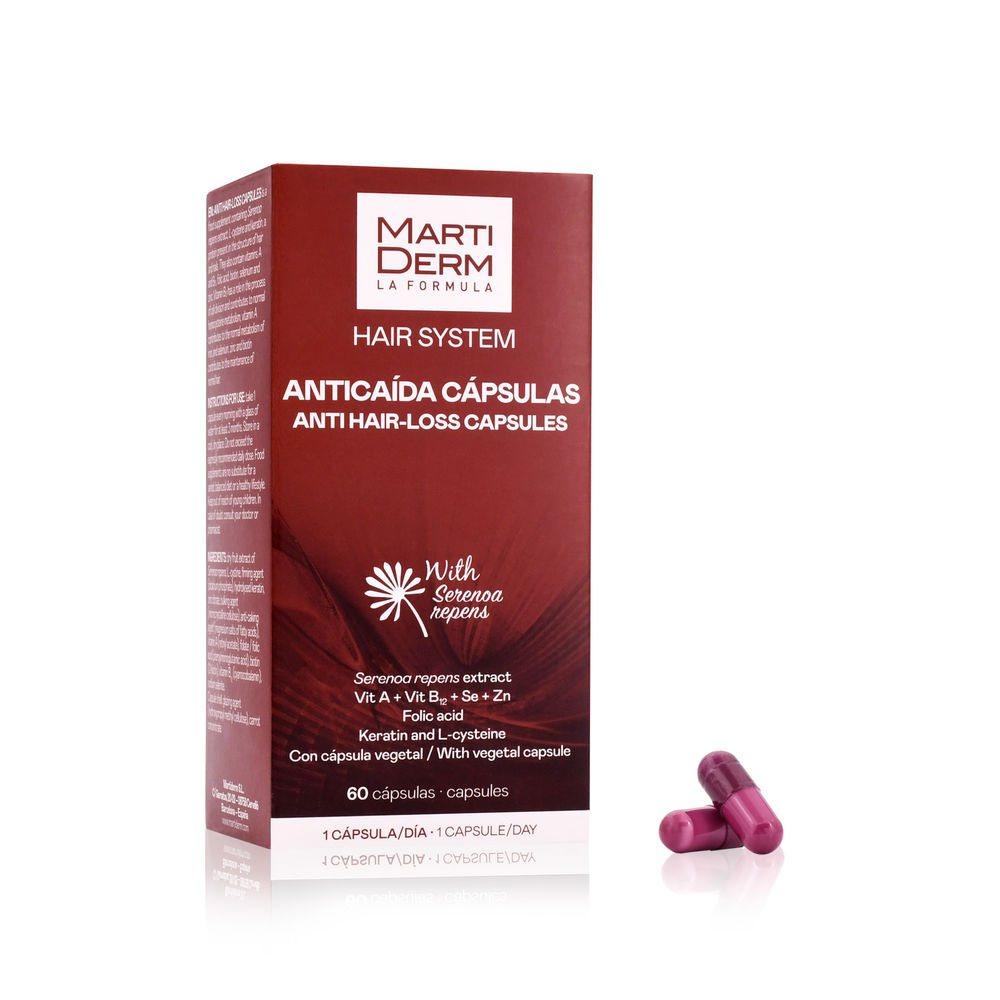 HAIR SYSTEM cápsulas anti-queda de cabelo 60 unidades