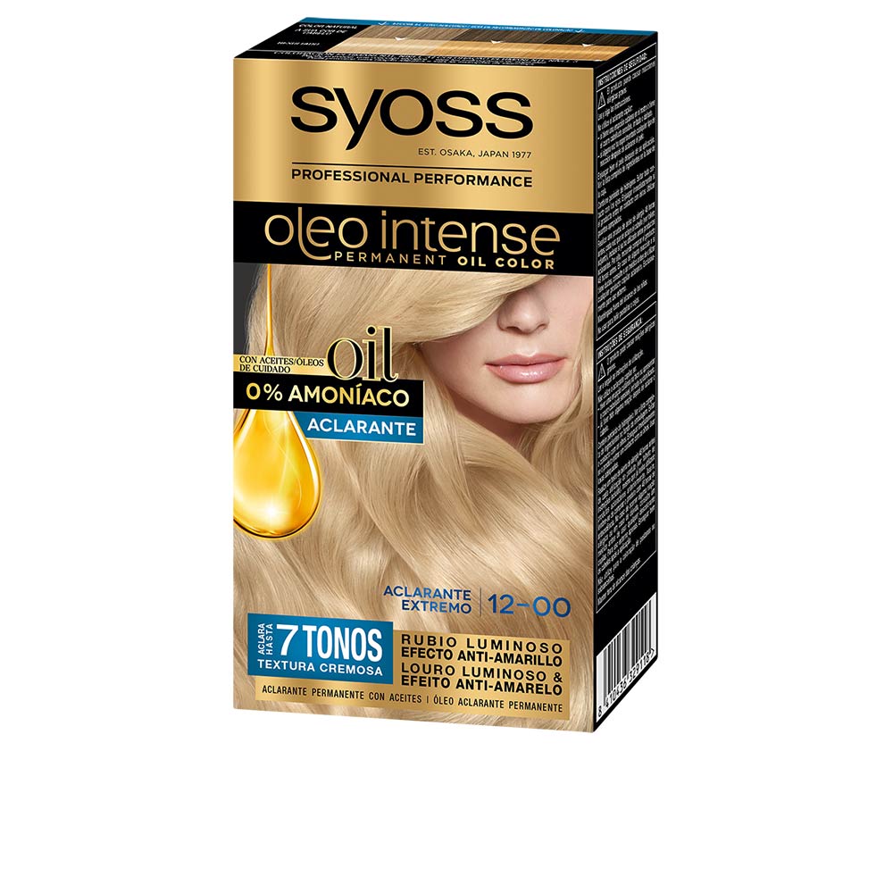 OLEO INTENSE corante sem amônia #12.0-clareamento extremo 5 pz