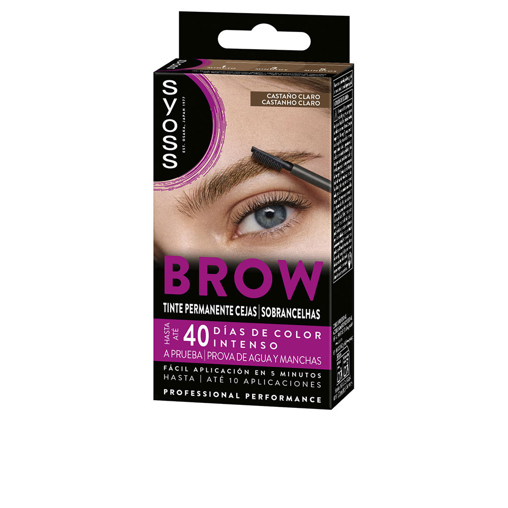 BROW TINT sobrancelhas permanentes #Castanho Claro 1 unidade