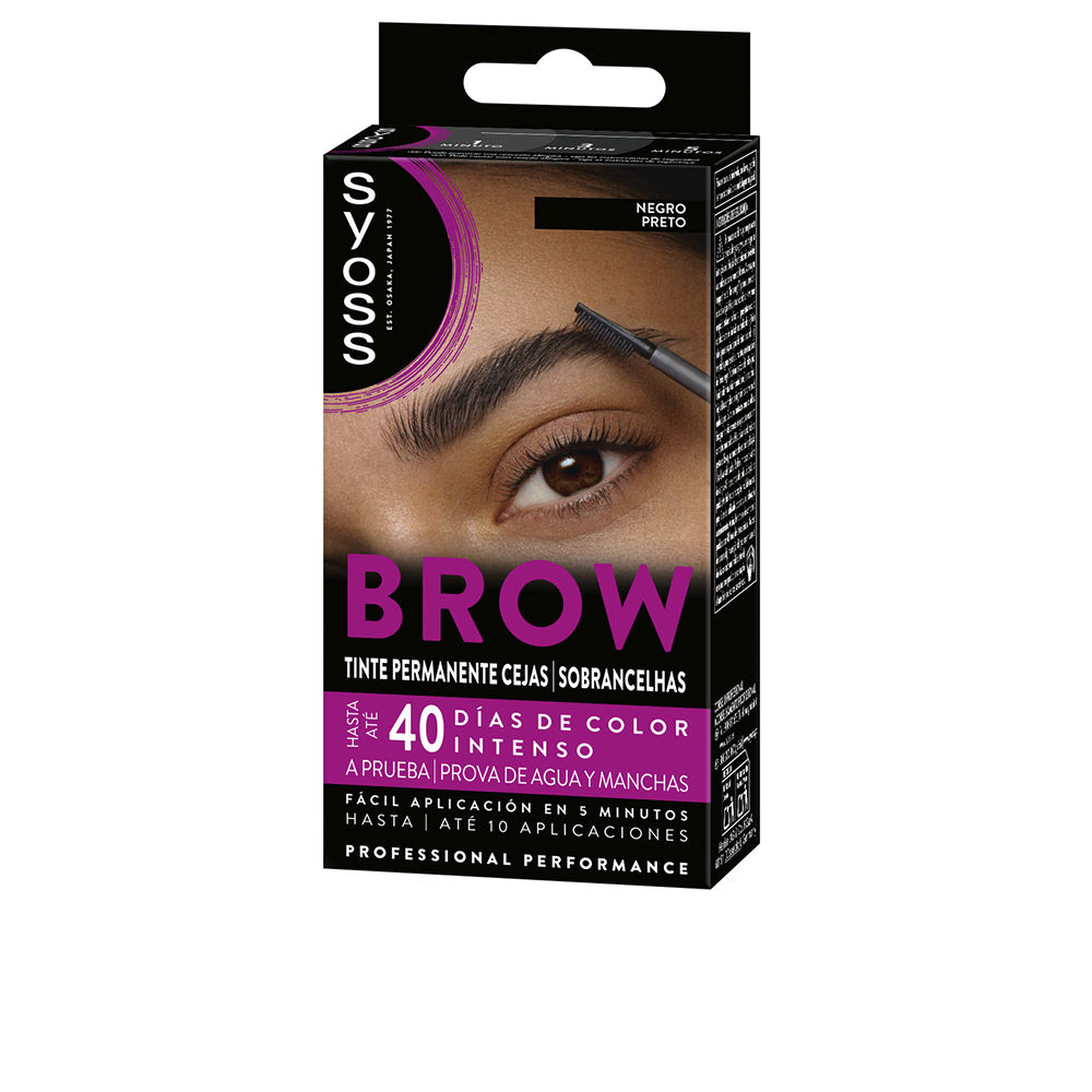 BROW TINT sobrancelhas permanentes #Preto 1 u