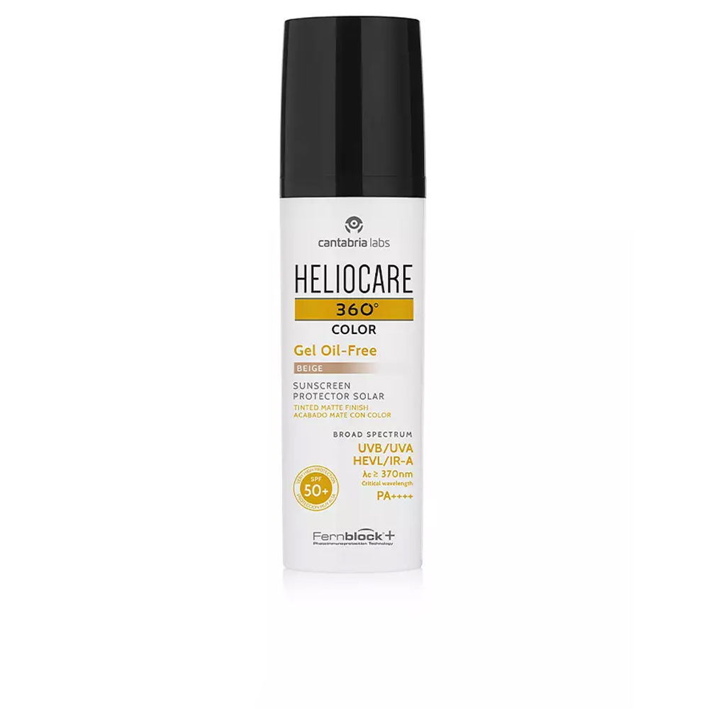HELIOCARE 360° COLOR gel protetor solar com cor sem óleo FPS50+ #bege 50 ml