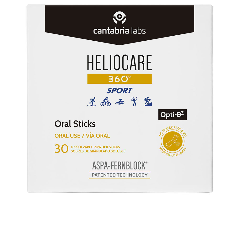 HELIOCARE 360º SPORTSUN bastões orais 30 u