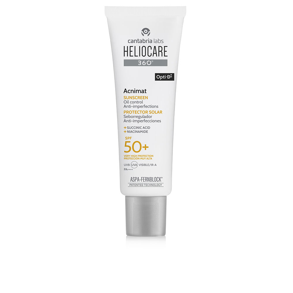 HELIOCARE 360° ACNIMAT protetor solar sistema anti-manchas e matificante FPS 50+ 50 ml