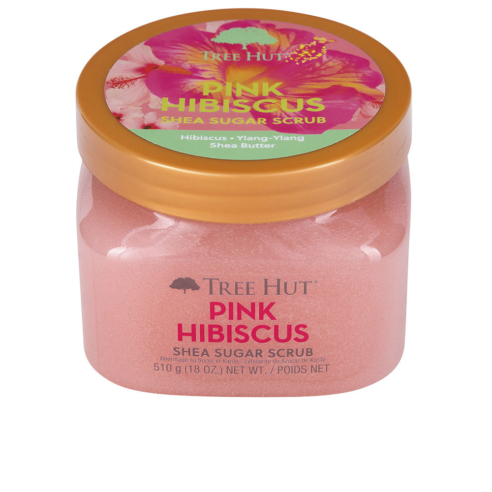 Esfoliante de açúcar de hibisco rosa 510 gr