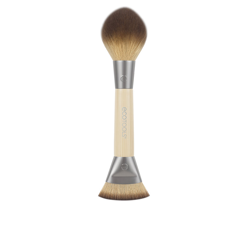 Pincel Duo SCULPT + BRONZE para Contorno e Bronzer (1 unidade)