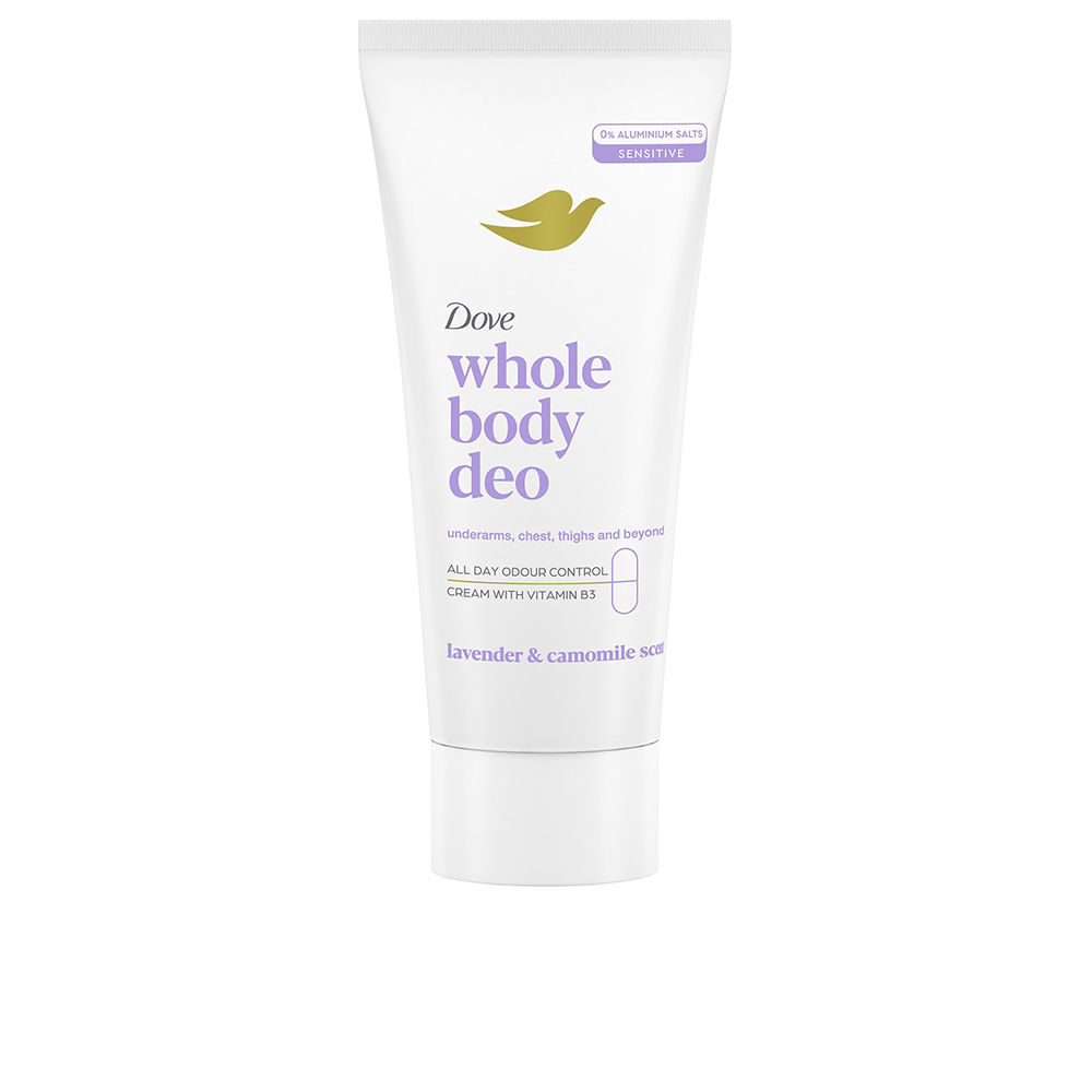 Creme corporal desodorante unissex LAVANDA E CAMOMILA 75 ml