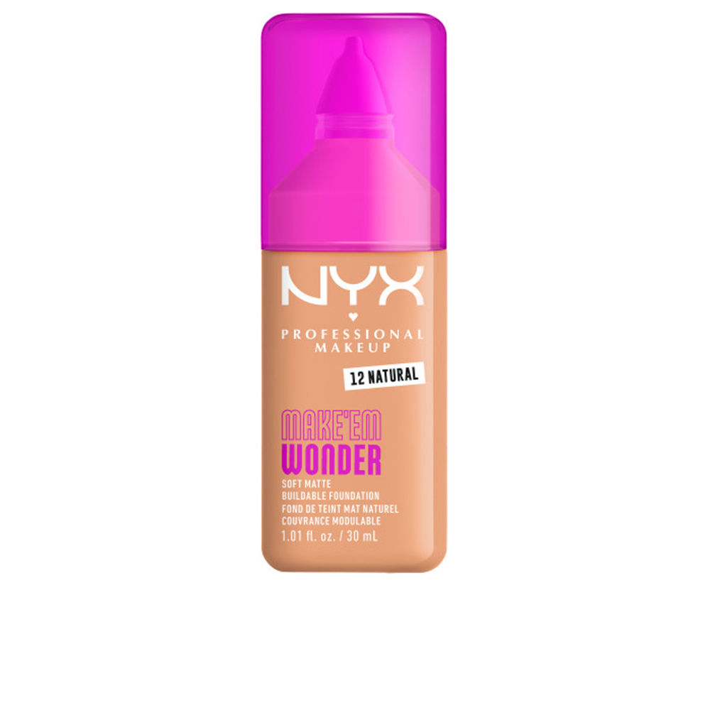 Base MAKE'EM WONDER nº 12 - Natural 30 ml