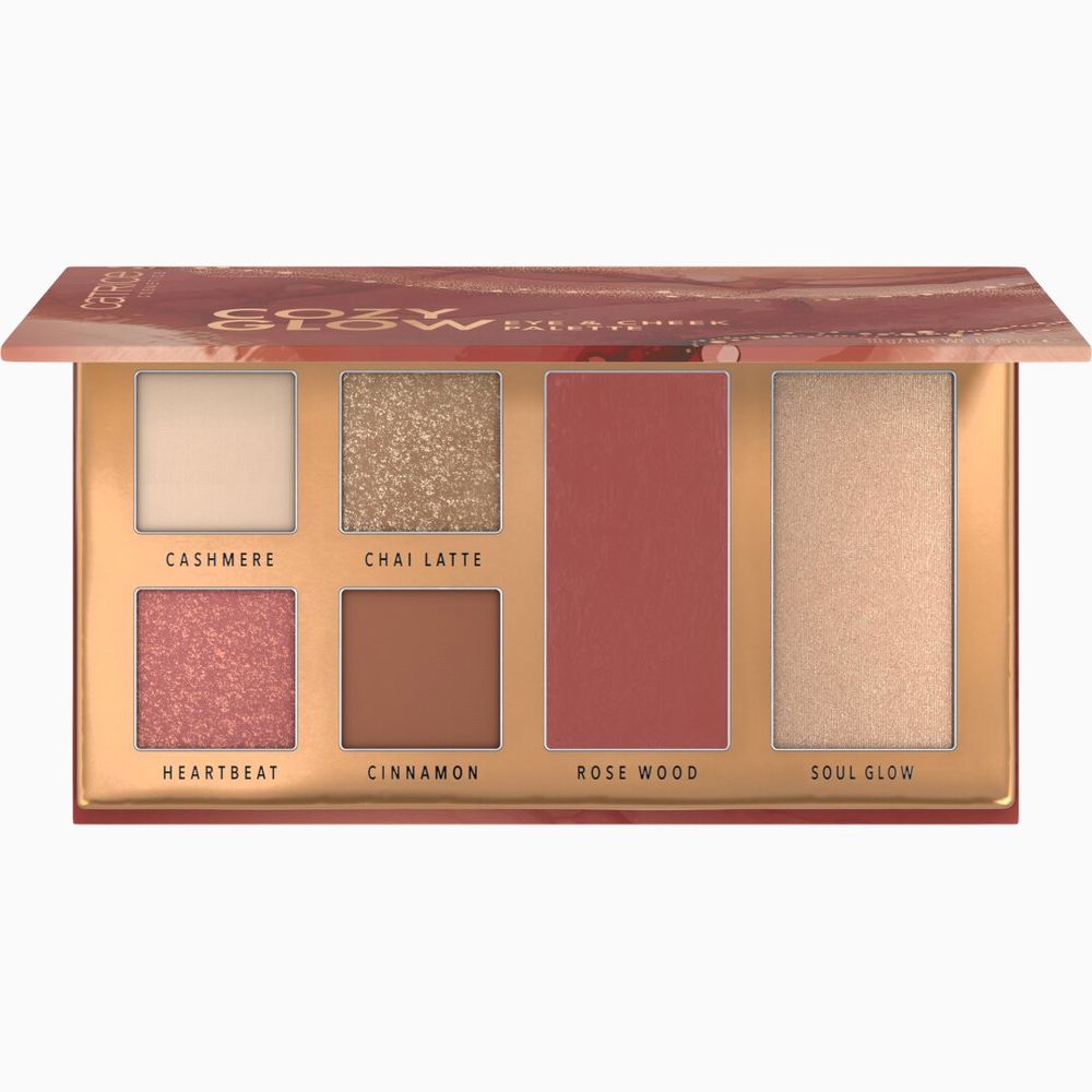 Paleta de olhos e bochechas COSY GLOW 10 gr