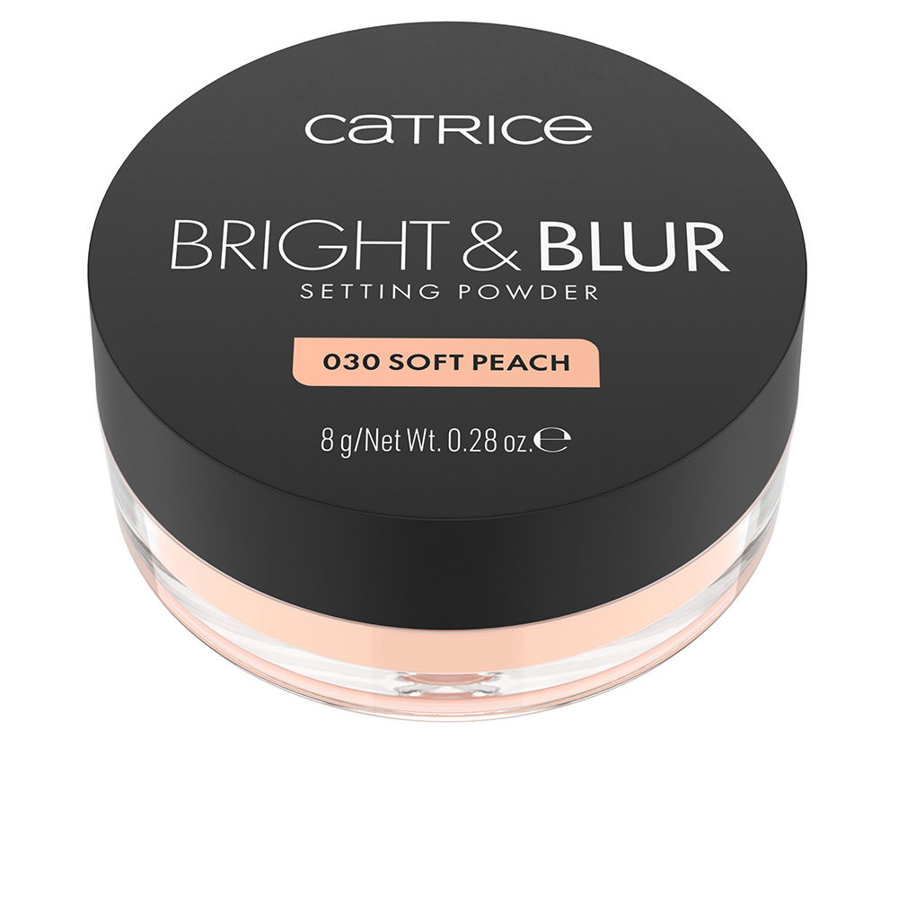 Pó solto fixador BRIGHT & BLUR #030-Soft Peach 8 gr
