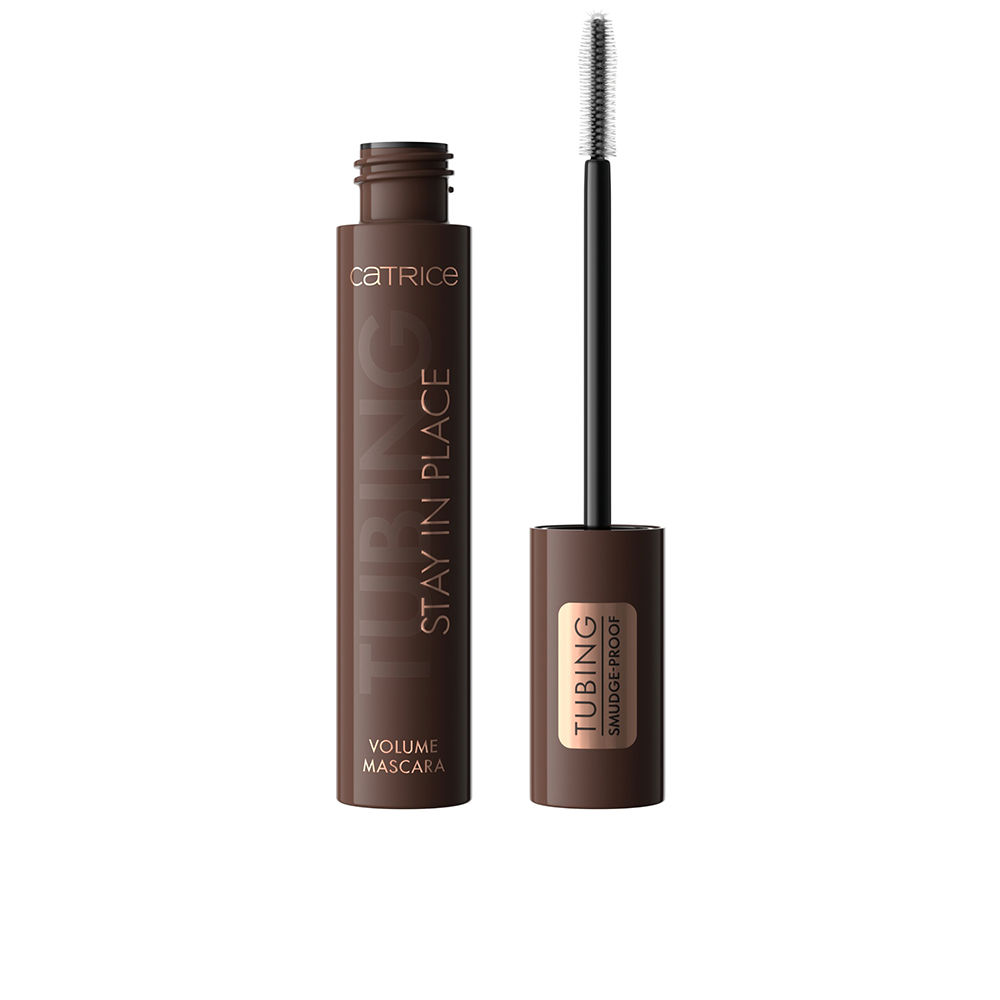 Máscara para cílios volumizadora TUBING STAY IN PLACE #020-Panda-Proof Brown 11 ml