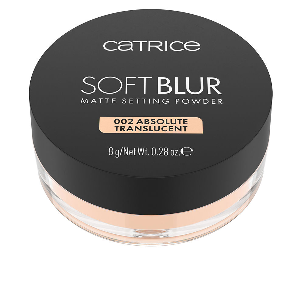 Pó fixador matificante SOFT BLUR #002-Absolute Translucent 8 gr