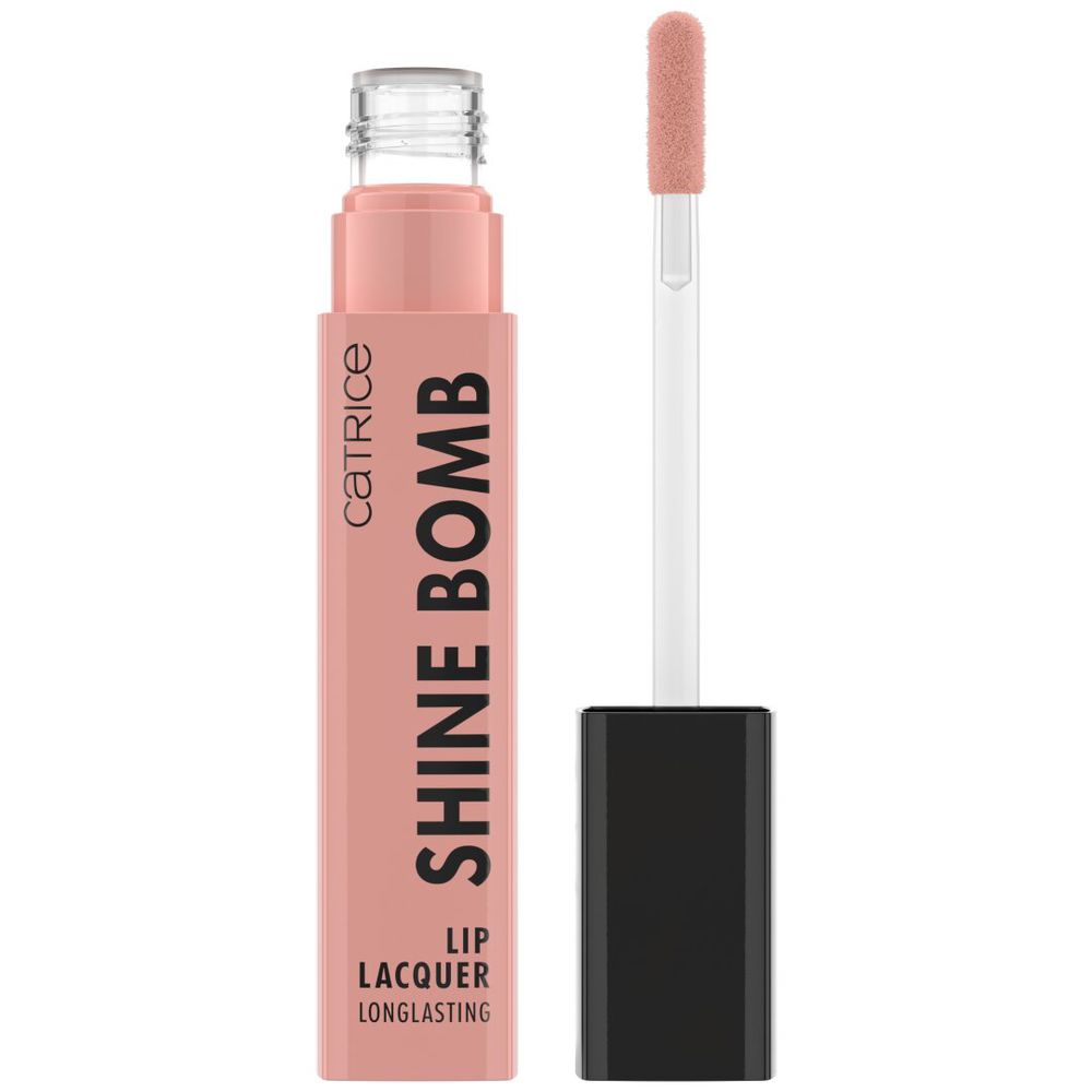 Batom líquido SHINE BOMB #010-Seda Francesa 3 ml
