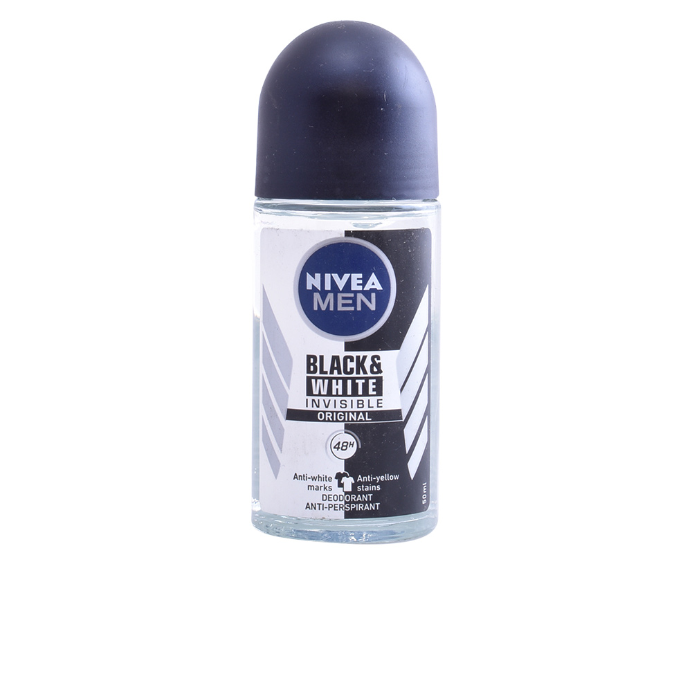 Desodorizante roll-on INVISÍVEL MEN BLACK & WHITE 50 ml