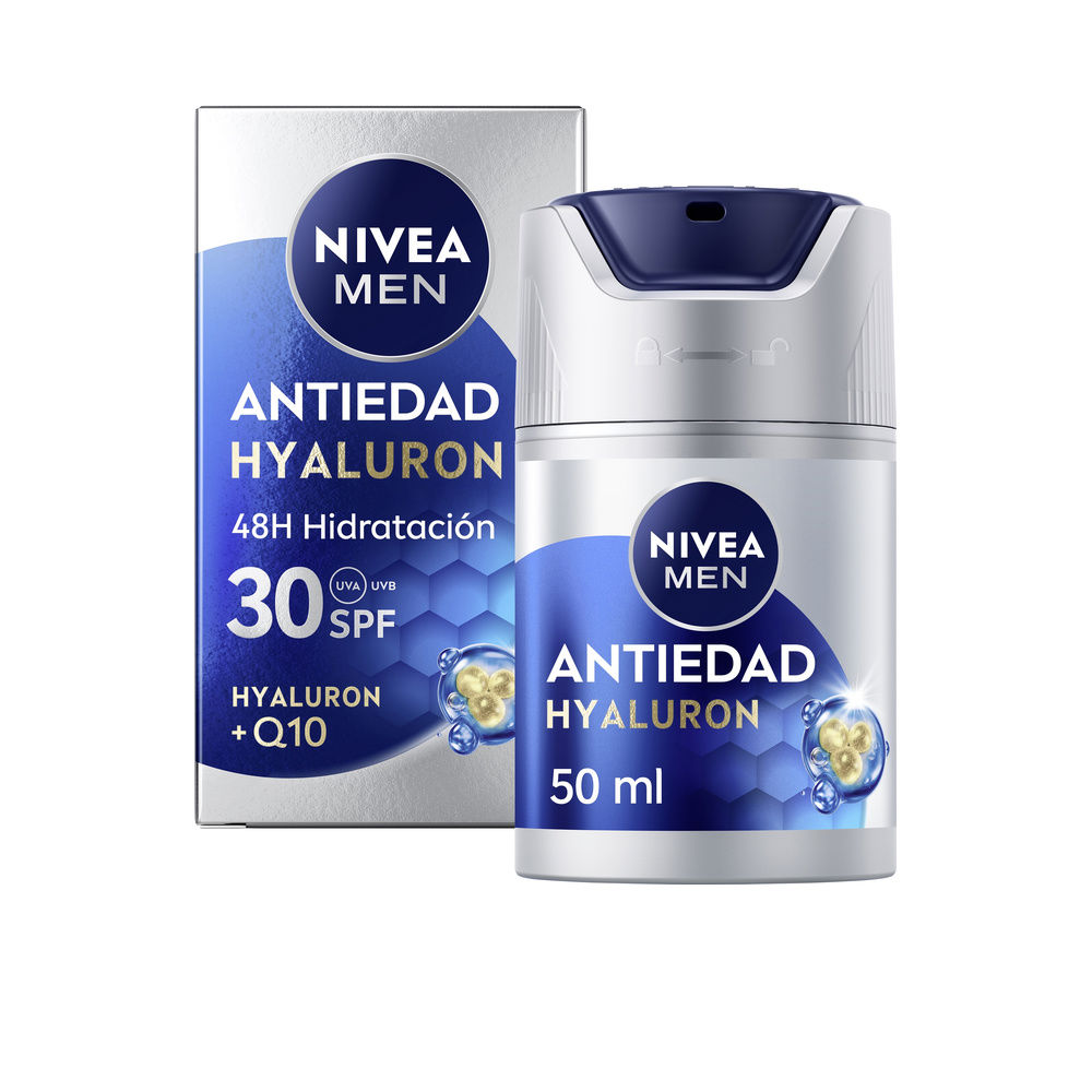Creme anti-idade masculino com ácido hialurônico FPS 30 50 ml