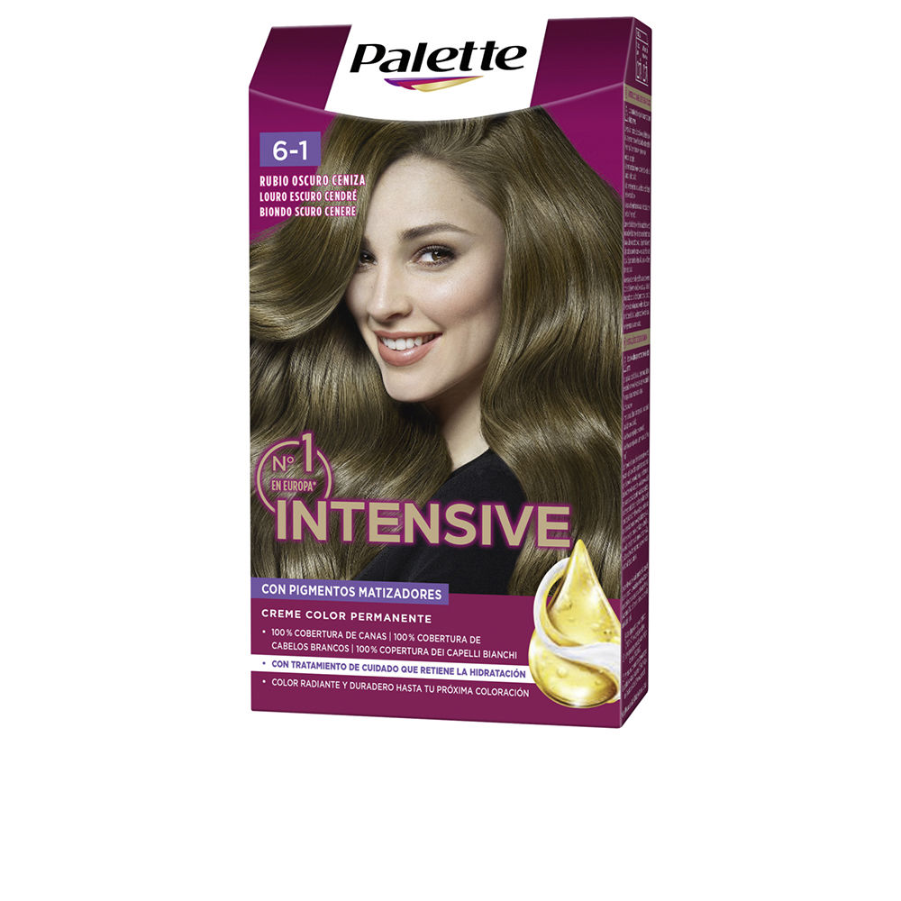 PALETTE INTENSIVE corante #6.1-loiro cinza escuro 1u