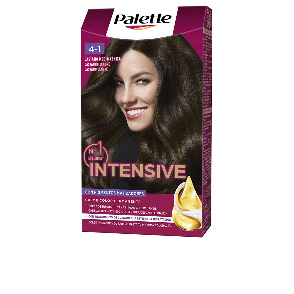 PALETA INTENSA tintura #4.1-Castanho Acinzentado Médio 1 unidade