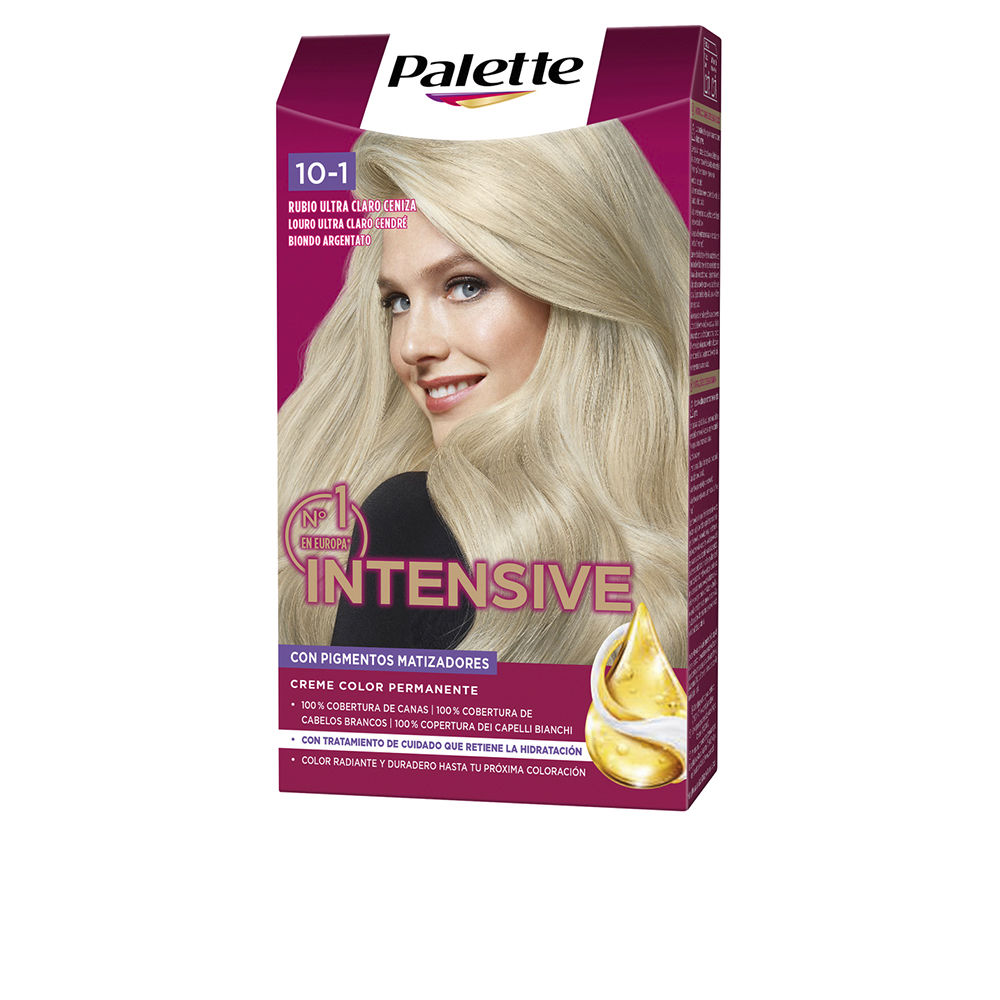 PALETA INTENSA tintura #10.1-Loiro Ultra Claro Acinzentado 1 unidade