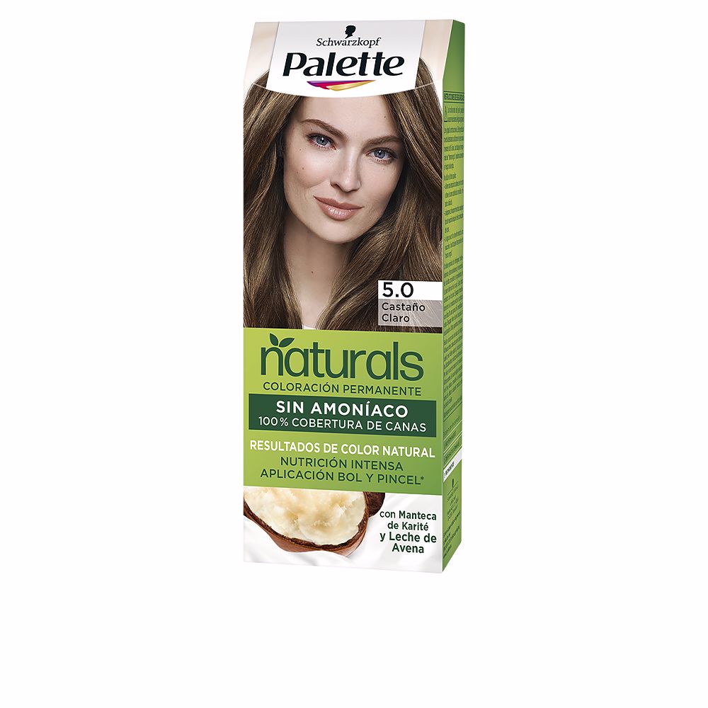 Corante NATURAL PALETTE #5.0-marrom claro 1u