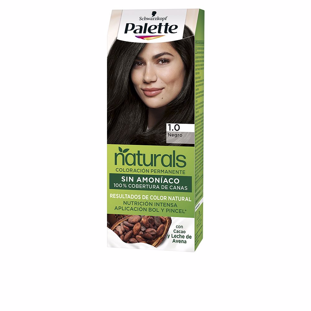 Corante NATURAL PALETTE #1.0-preto 1u