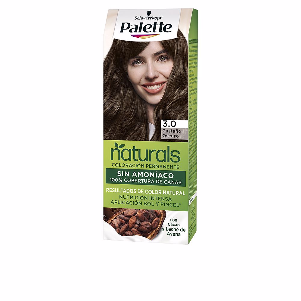 Corante NATURAL PALETTE #3.0-marrom escuro 1u