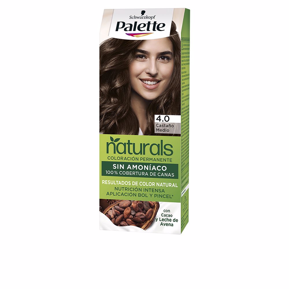 Corante NATURAL PALETTE #4.0-marrom médio 1u