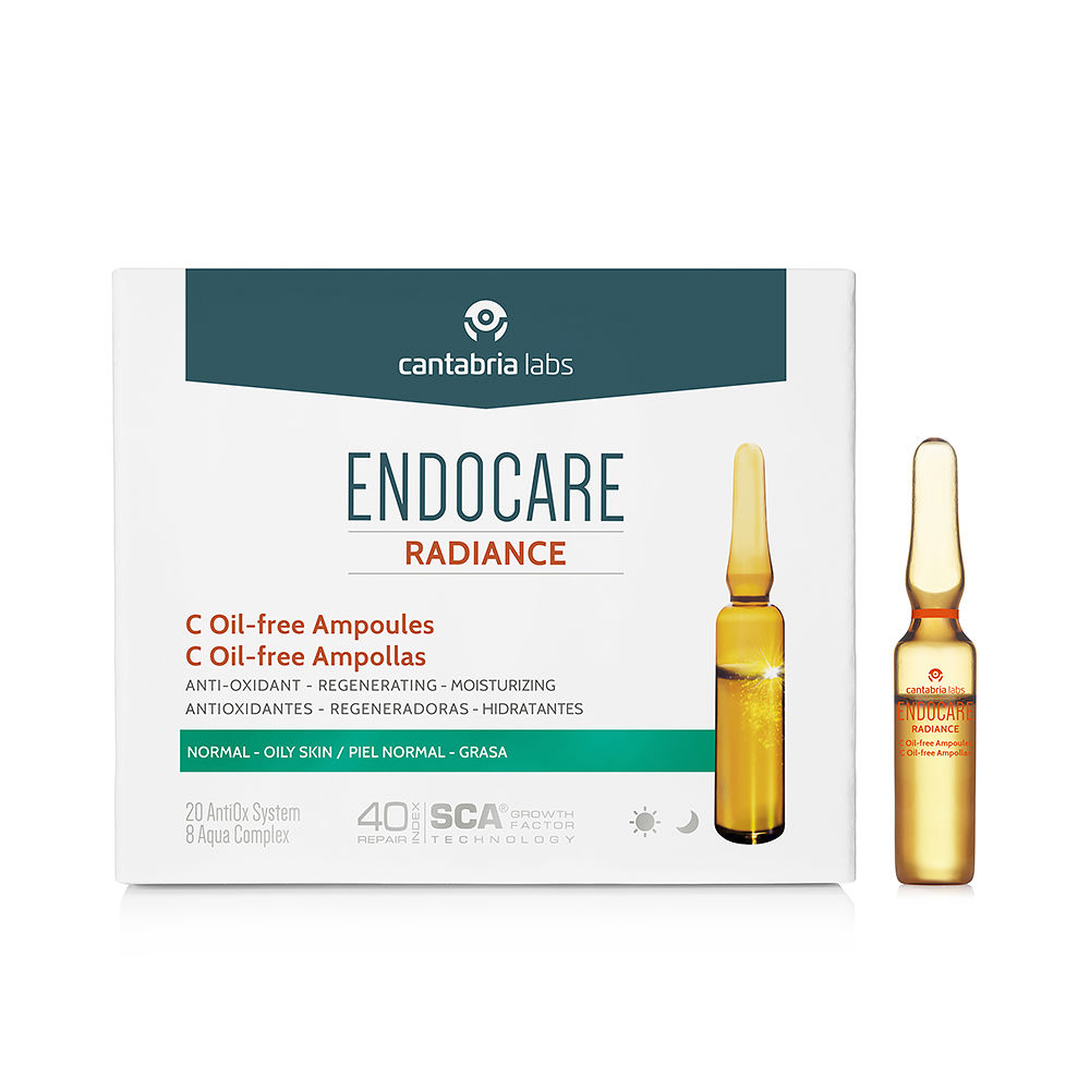 ENDOCARE RADIANCE C ampolas sem óleo 10 x 2 ml