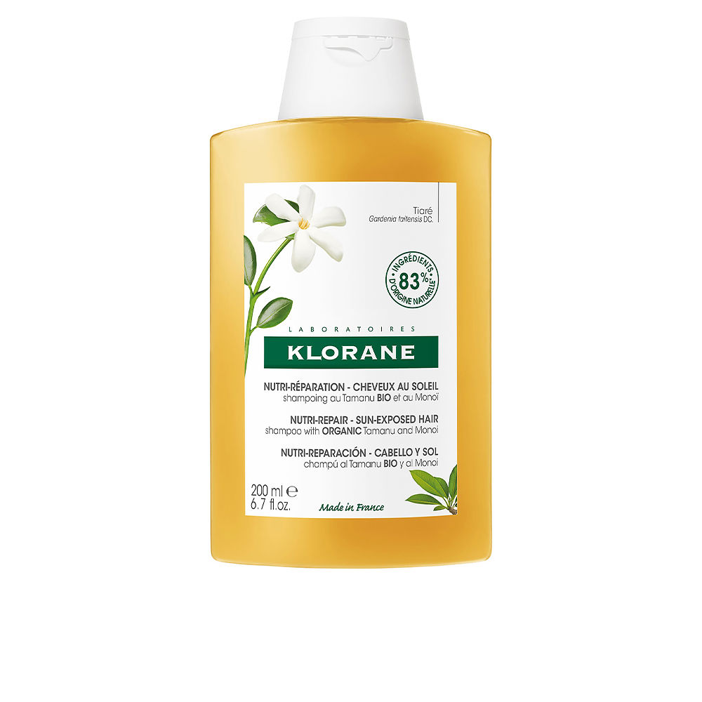 POLYSIANES MONOÏ Y TAMANU BIO shampoo nutritivo 200 ml