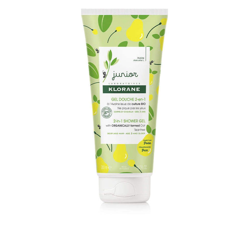 Gel de banho JUNIOR para cabelo e corpo #pêra 200 ml