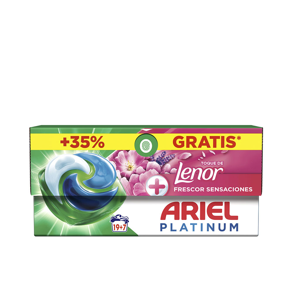 Detergente 3 em 1 ARIEL PLATINUM SENSATIONS 26 cápsulas