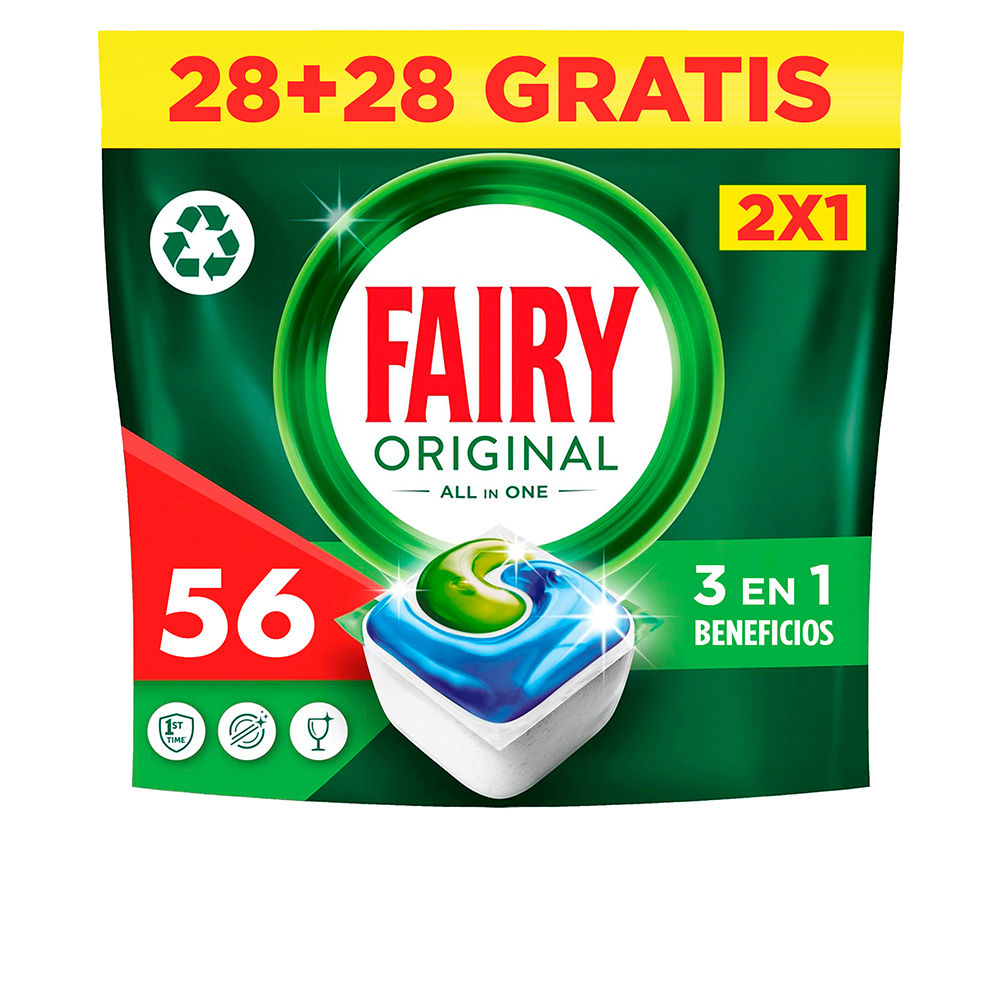 Máquina de lavar louça FAIRY ALL IN 1 ORIGINAL 56 cápsulas