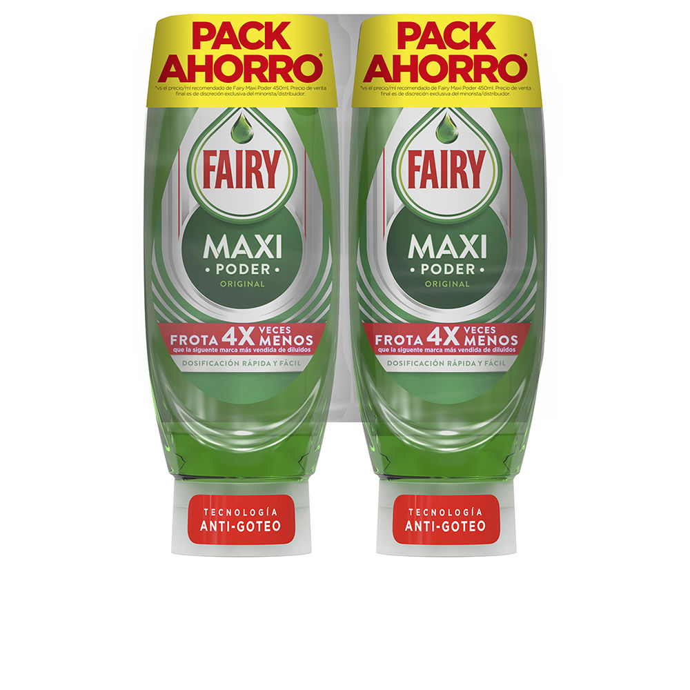 CONJUNTO DE LAVADORA DE LOUÇA FAIRY MAXI POWER CONCENTRADO 2 x 450 ml