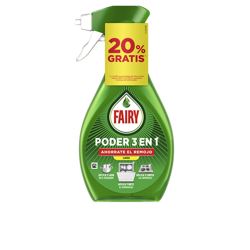 FAIRY POWER 3 EM 1 LIMÃO frasco spray 500 ml