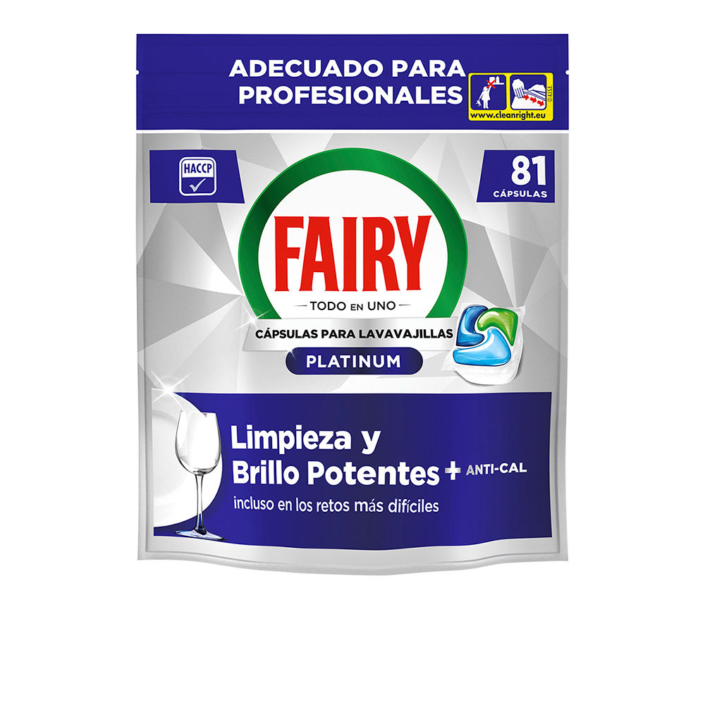 Cápsulas para lava-louças FAIRY PROFESSIONAL PLATINUM