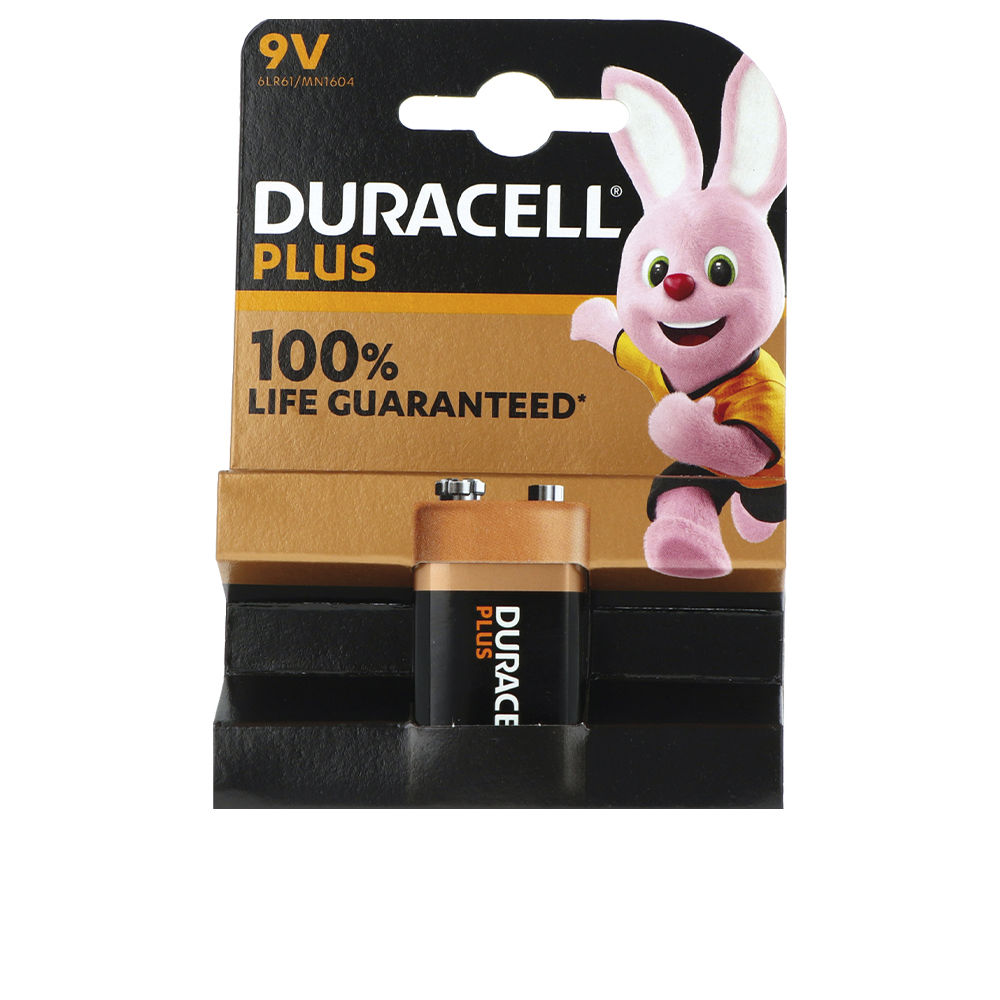 DURACELL PLUS POWER 9V 6LR61/MN1604 bateria x 1 u