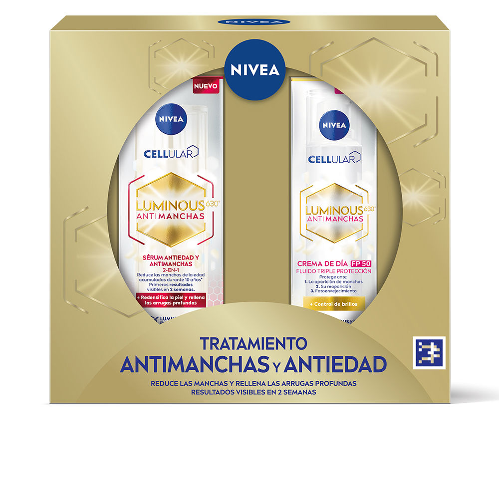 ESTOJO DE TRATAMENTO ANTI-MANCHAS E ANTI-ENVELHECIMENTO 2 un.