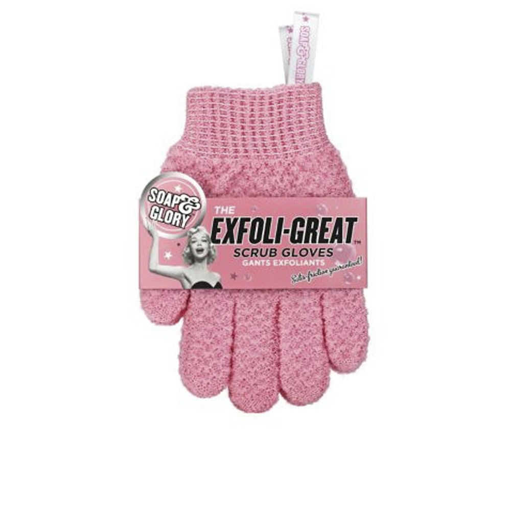 THE EXFOLI-GREAT luvas esfoliantes 2uds