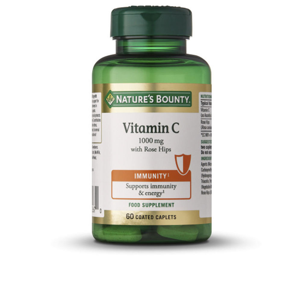 VITAMINA C 1000 mg com cápsulas revestidas de roseira brava 60 u