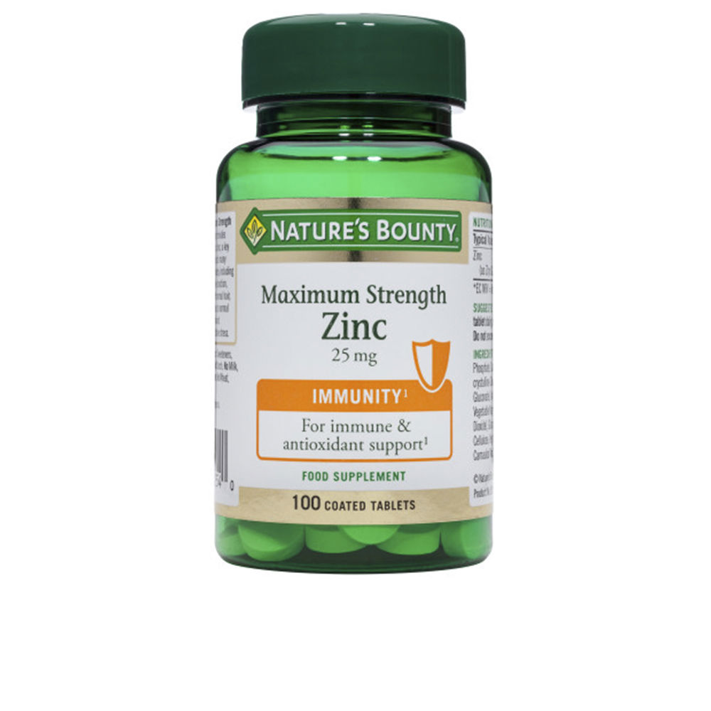Comprimidos revestidos de zinco 25 mg 100 unidades