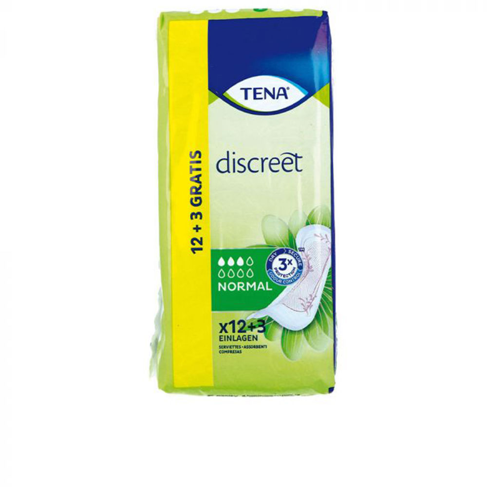 Compressa para incontinência normal DISCREET 15 u